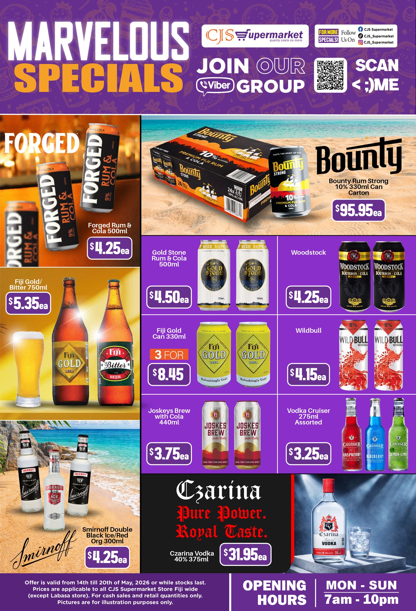 Marvelous Specials - Alcohol & Beverages - Page 1