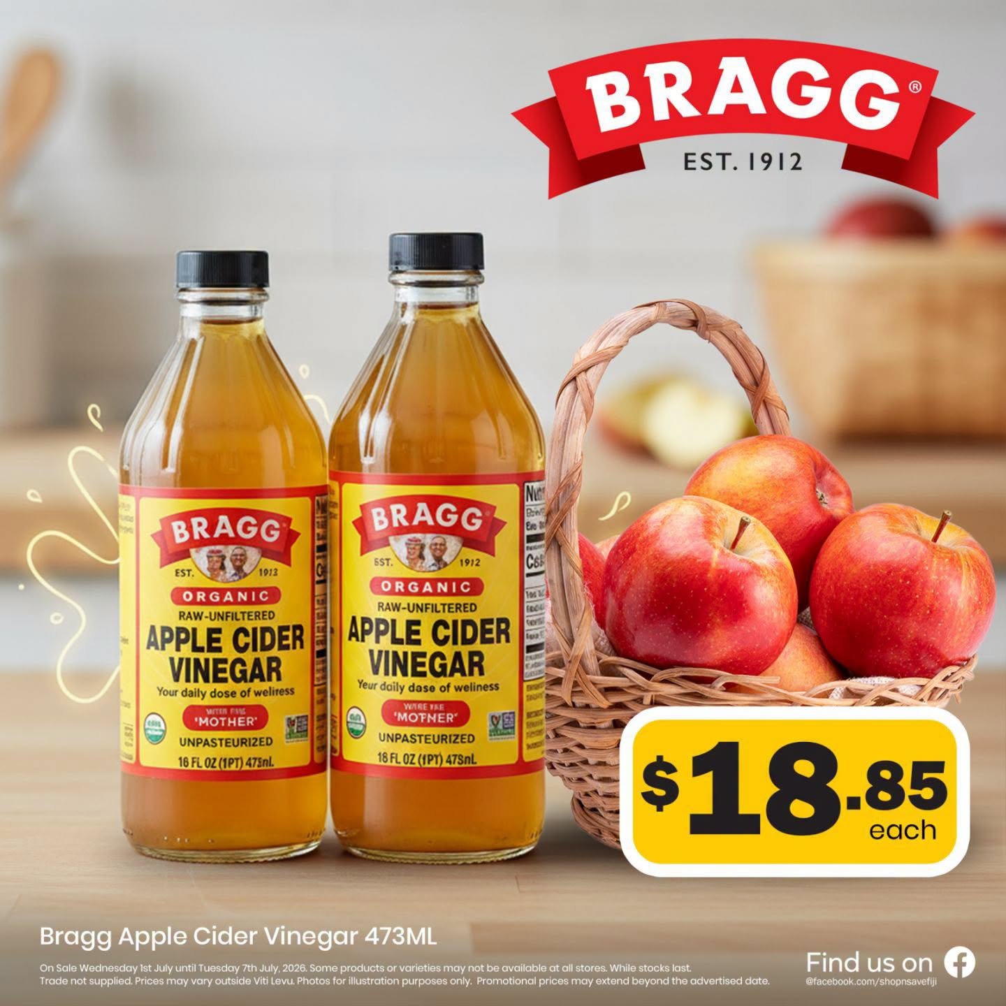 Bragg Apple Cider Vinegar 473ML - Page 1