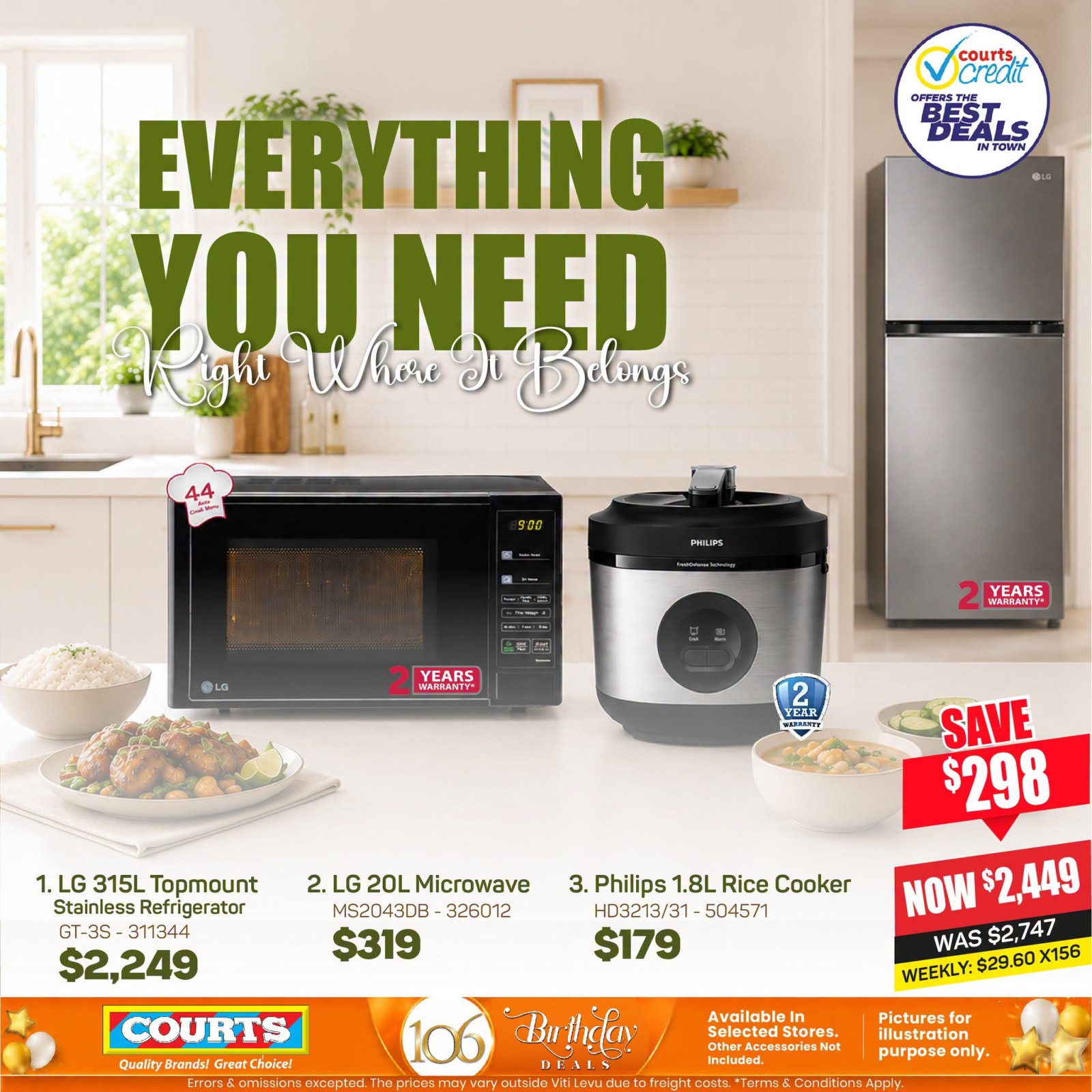 Everything You Need - Kitchen & Appliances Bundle - Page 1