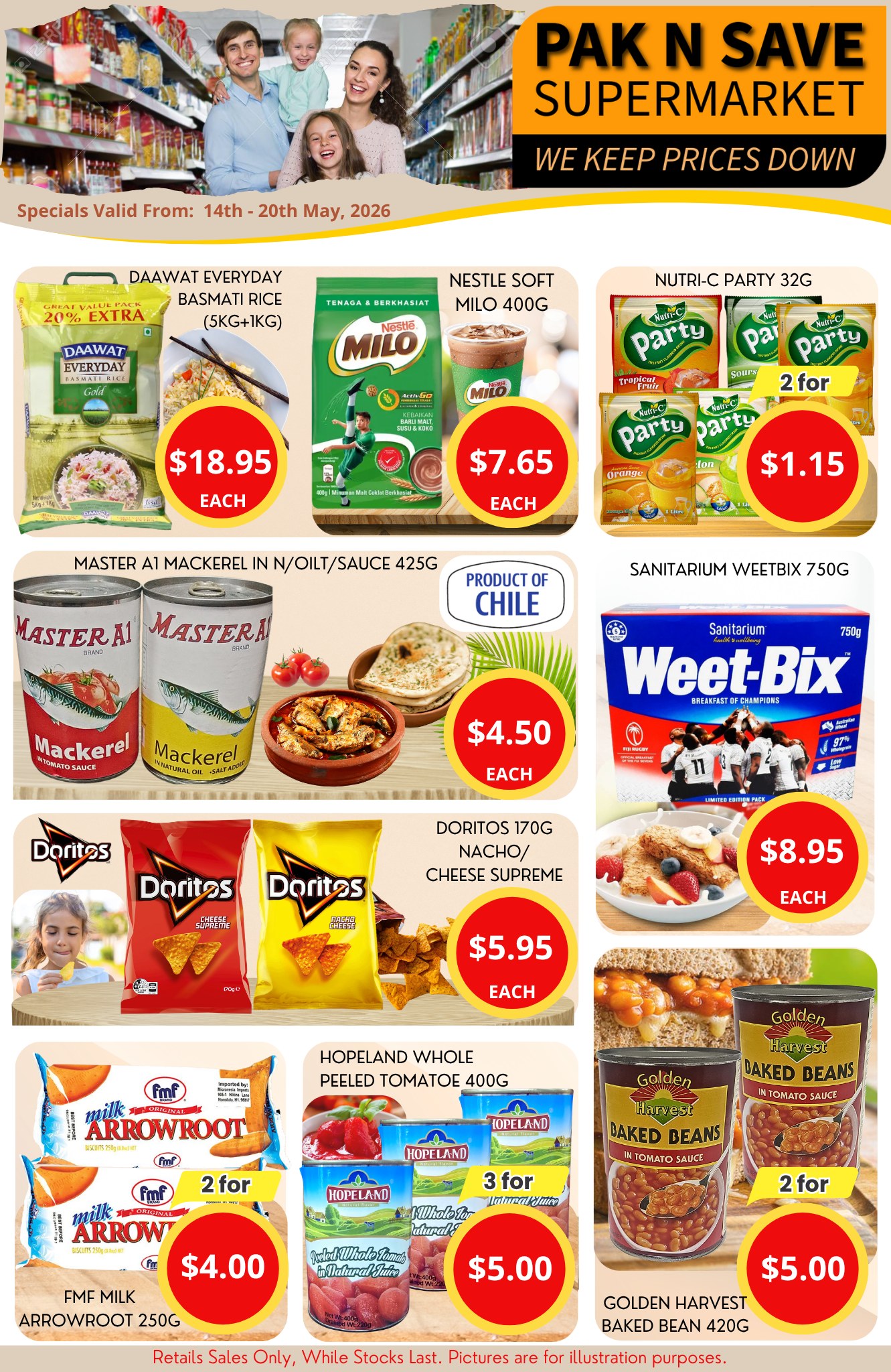 Pak N Save Weekly Specials – 14th-20th May 2026 - Page 1