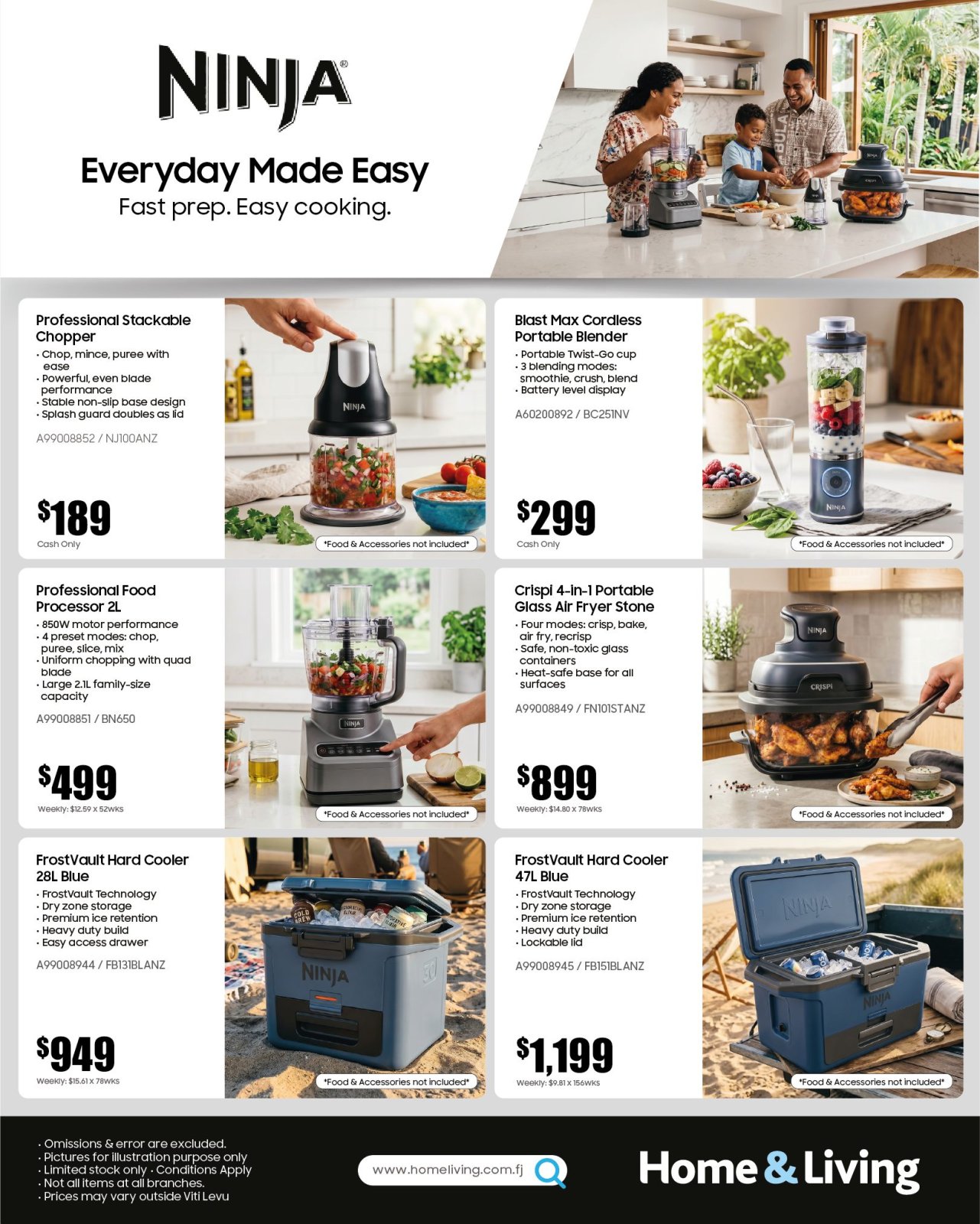 Ninja Kitchen Appliances - Everyday Made Easy