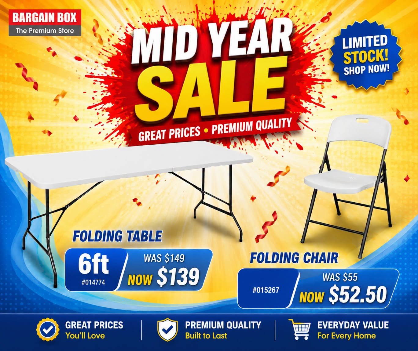 Mid Year Sale – Folding Furniture - Page 1