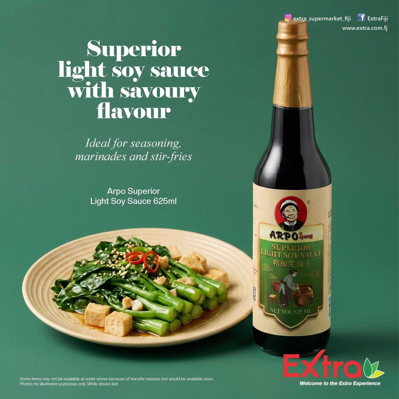 Arpo Superior Light Soy Sauce 625ml