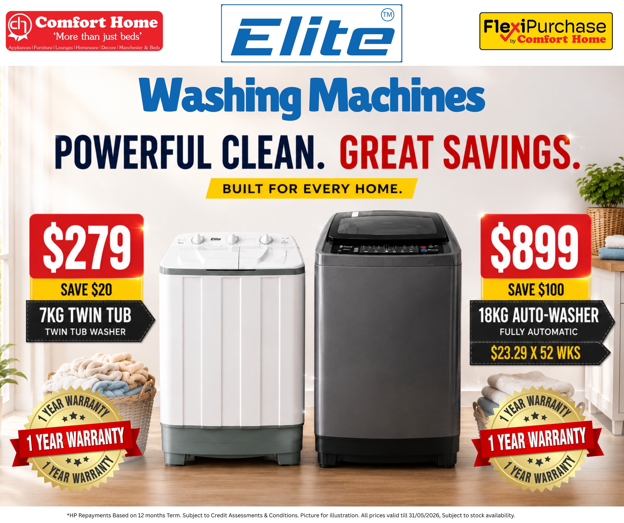Elite Washing Machines — Great Savings - Page 1
