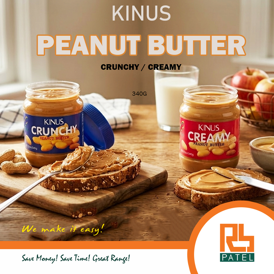 Kinus Peanut Butter 340g