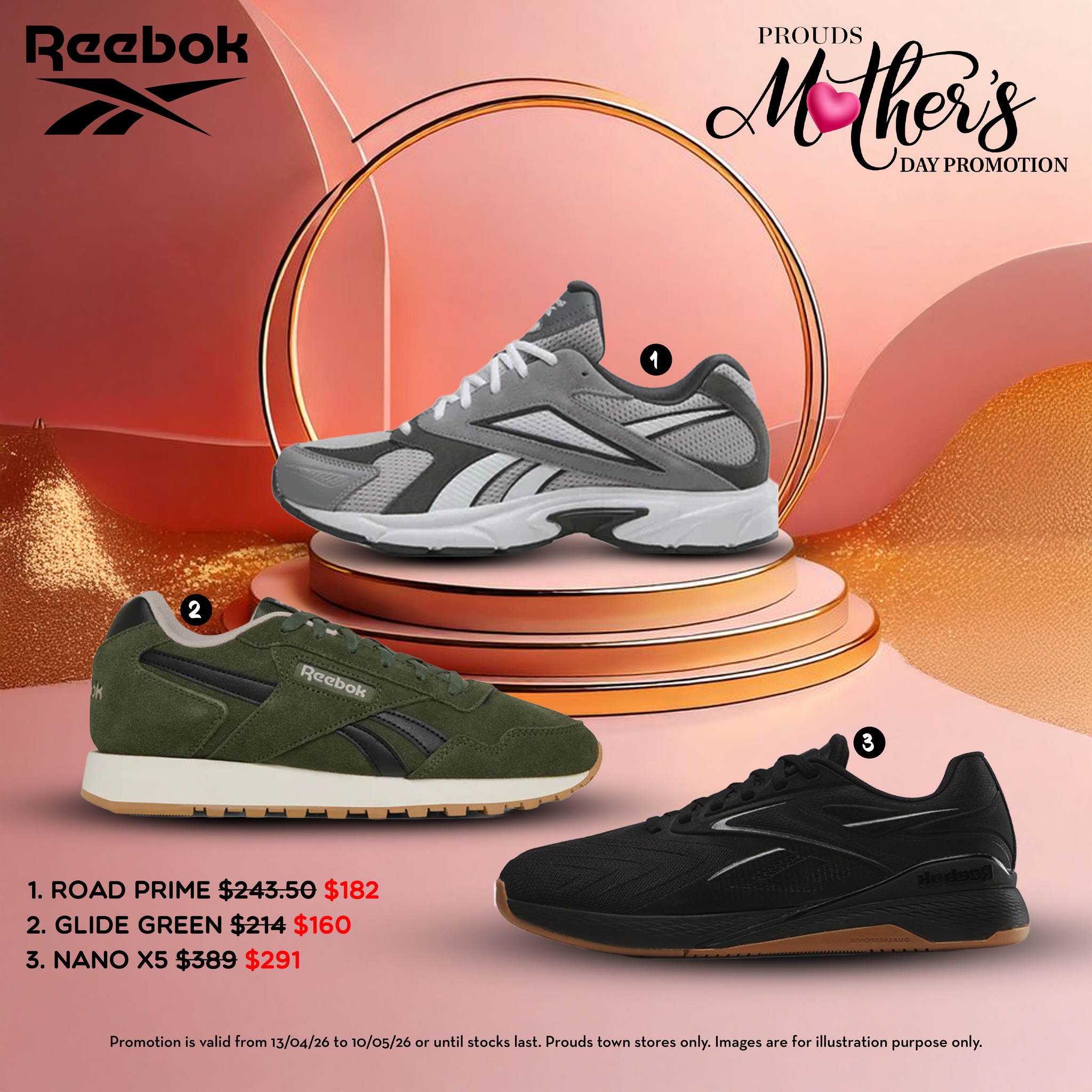 Reebok Mother's Day Promotion - Page 1