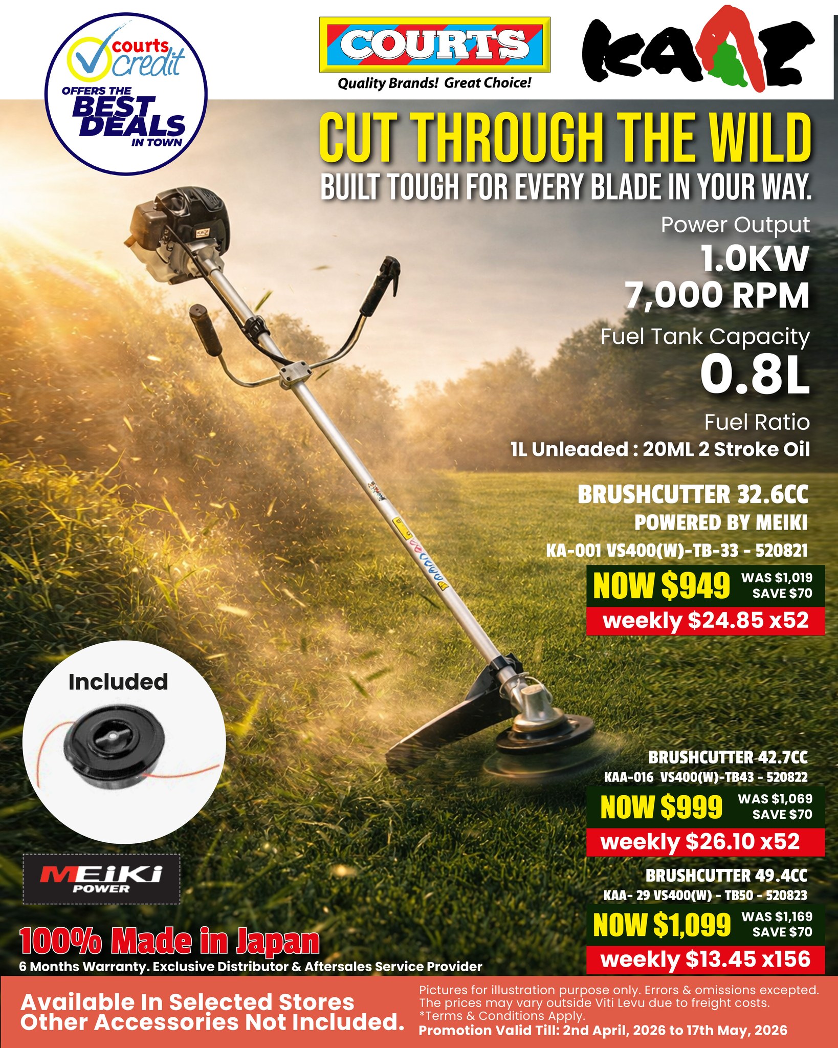 KAAZ Brushcutters - Cut Through the Wild - Page 1