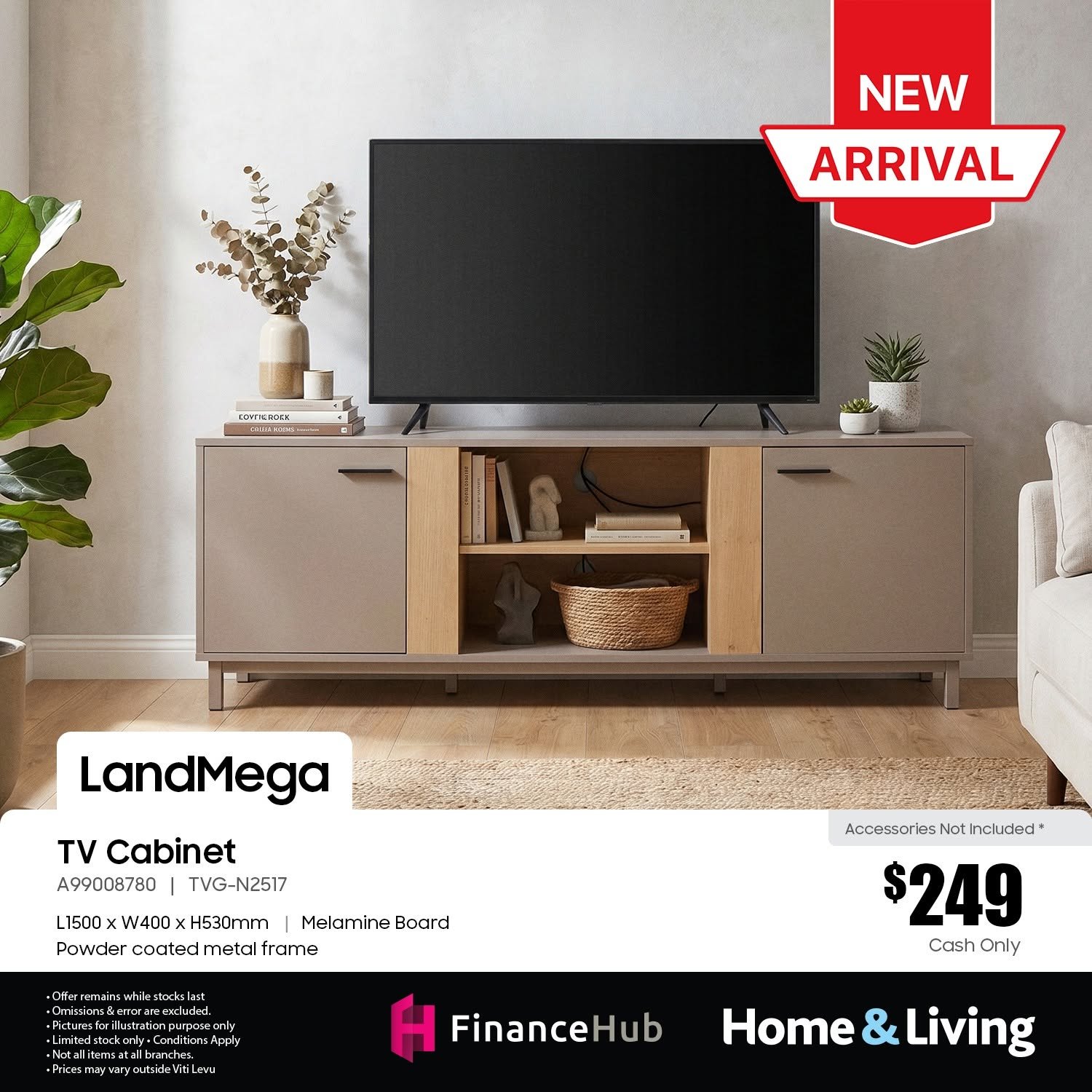 LandMega TV Cabinet