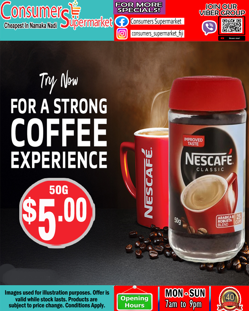 Nescafé Classic Coffee 50g