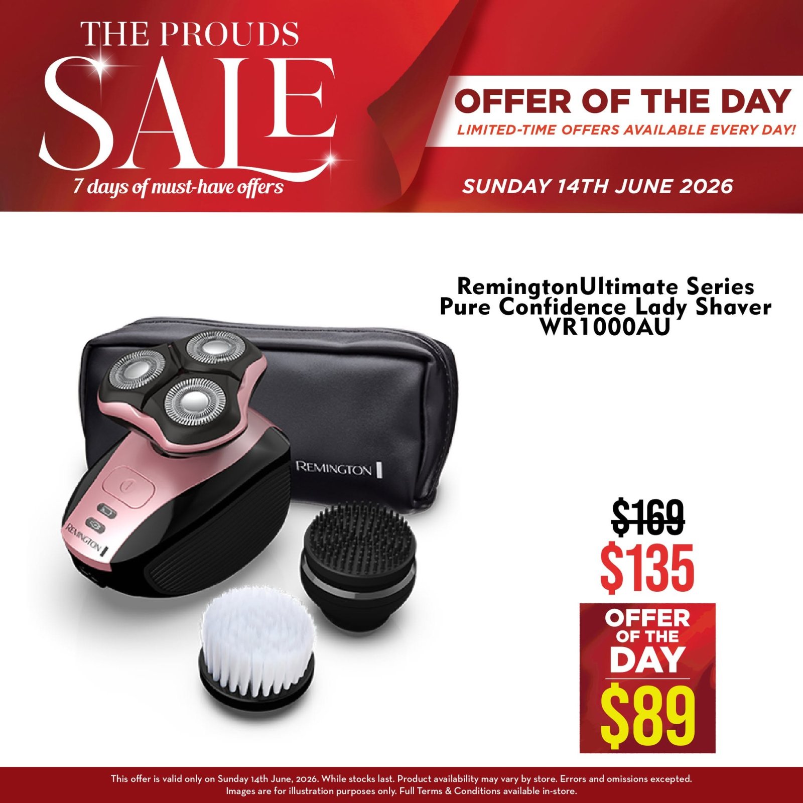 Remington Ultimate Series Pure Confidence Lady Shaver WR1000AU
