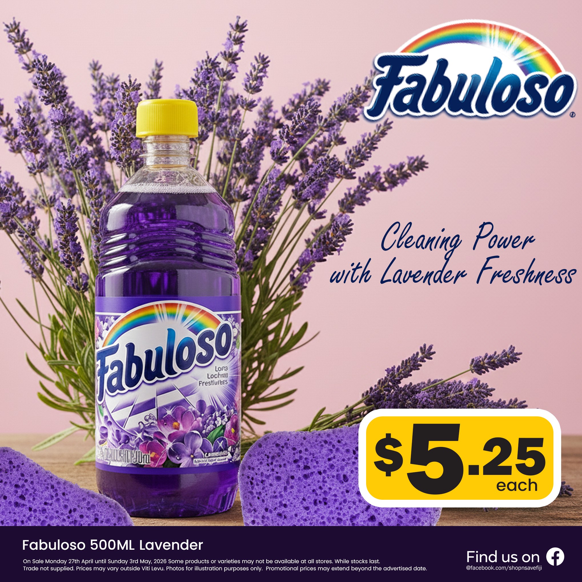 Fabuloso 500ML Lavender