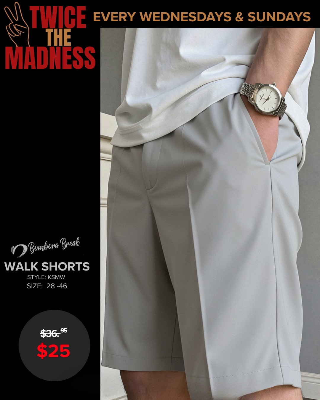 Walk Shorts - Bombora Break