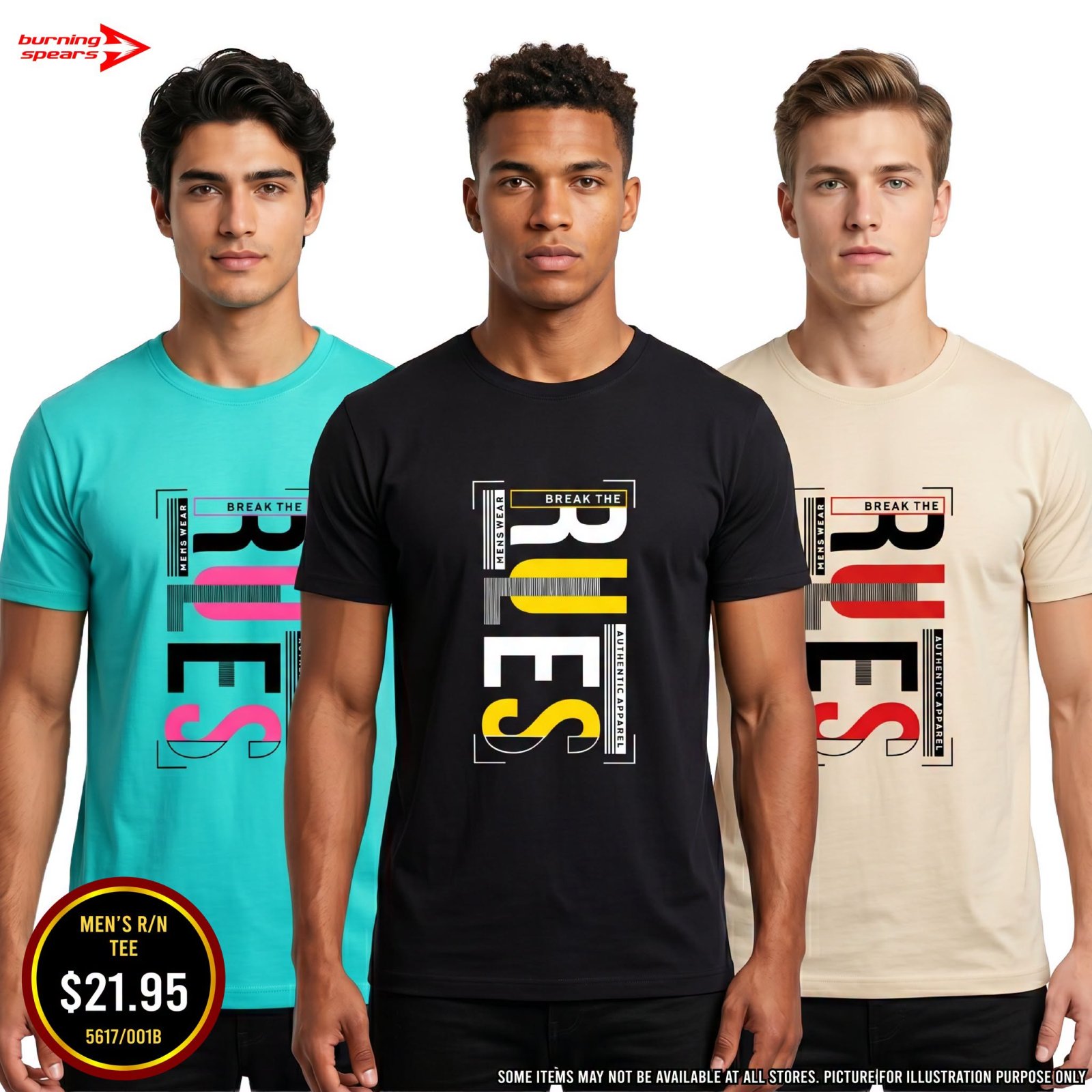 Men's R/N Tee - Break The Rules