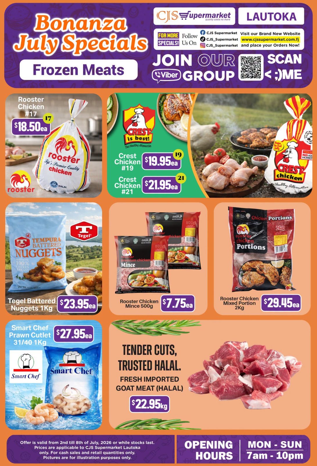 Bonanza July Specials - Frozen Meats - Page 1