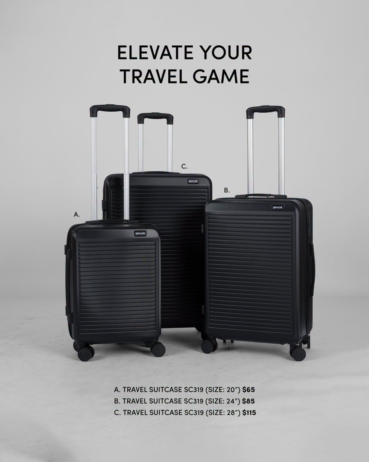 Travel Suitcase SC319 Collection - Page 1