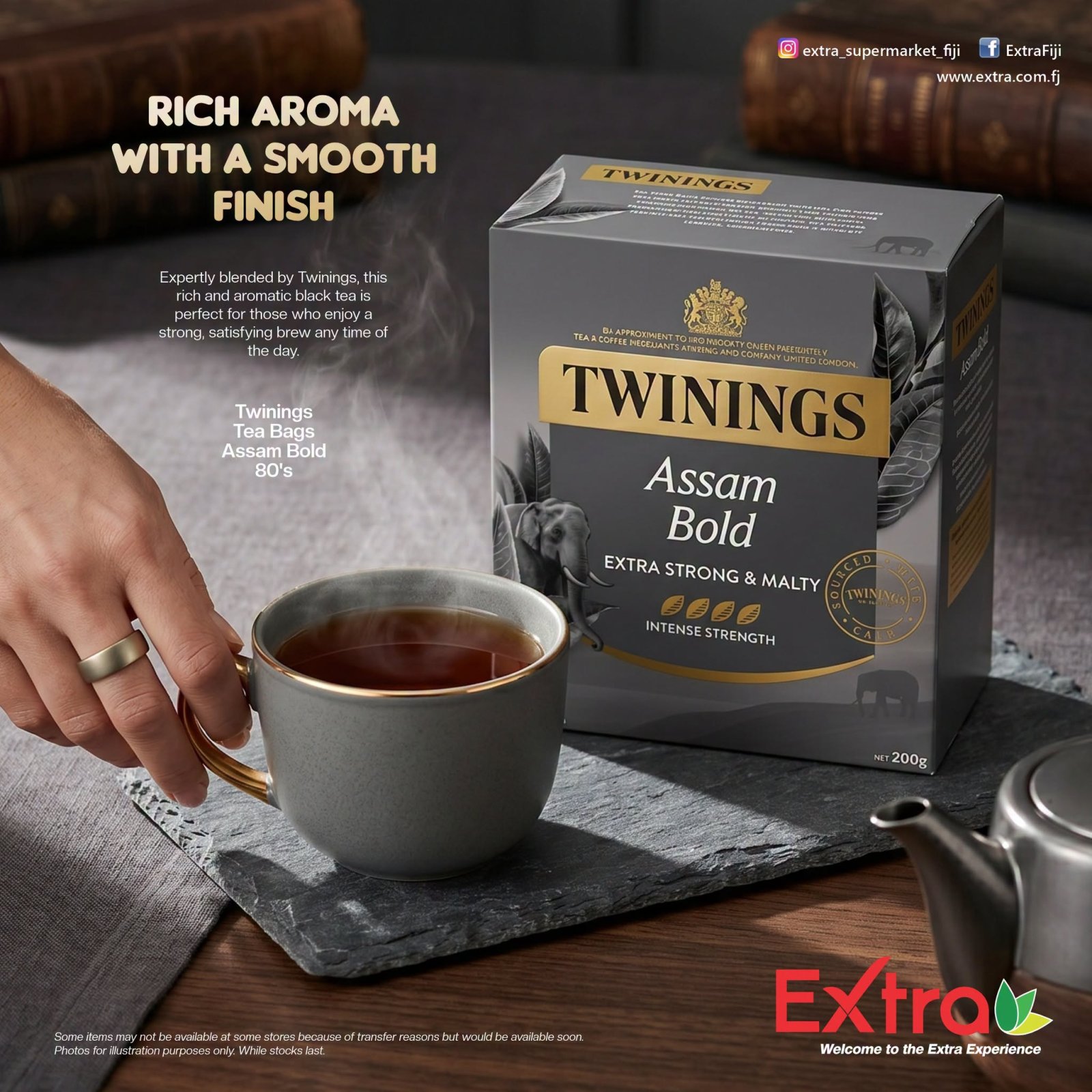 Twinings Assam Bold Tea Bags 80s