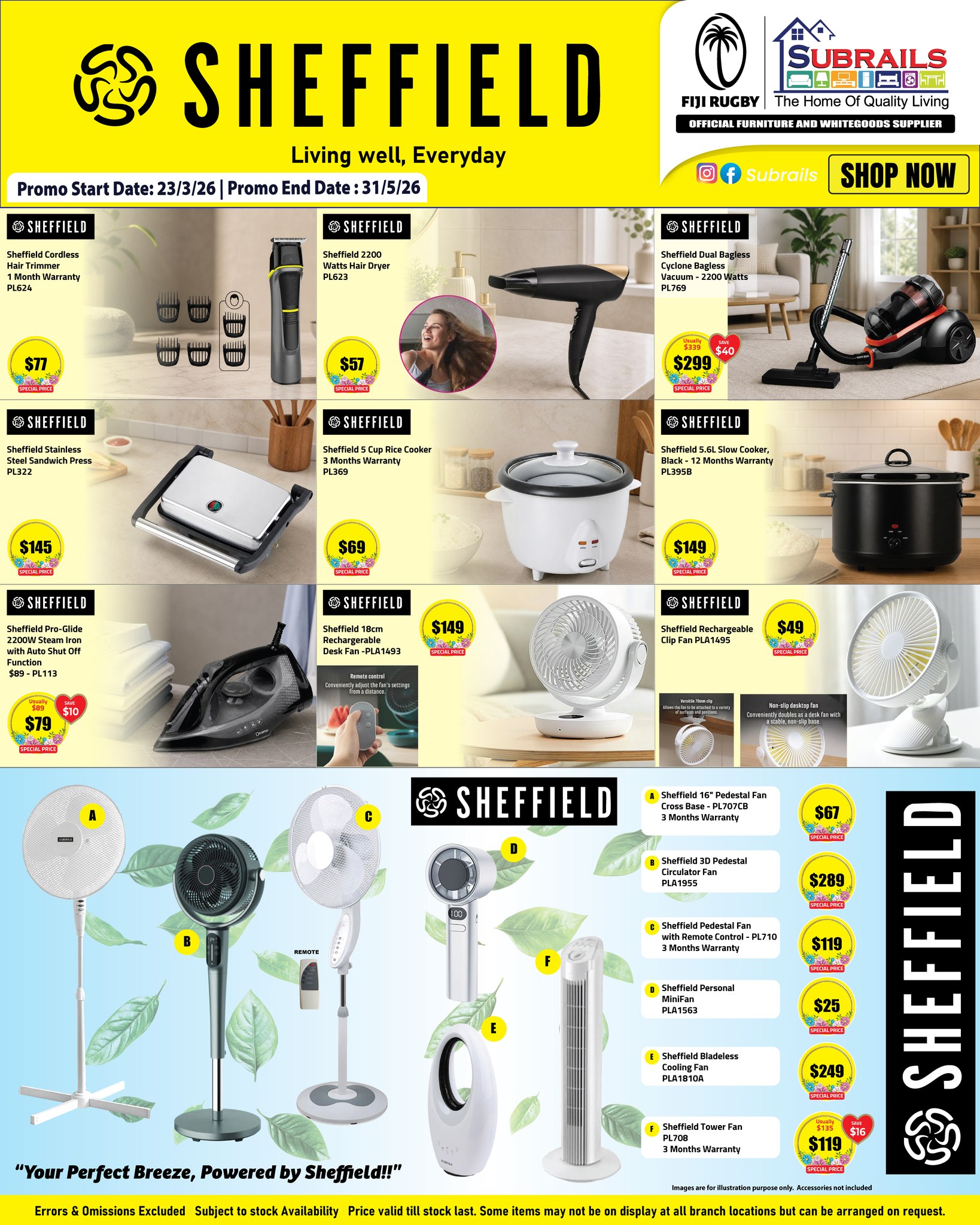 Sheffield Living Well, Everyday Promotion - Page 1