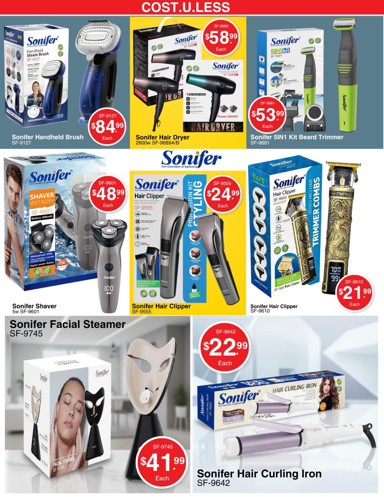 Sonifer Personal Care & Grooming Appliances