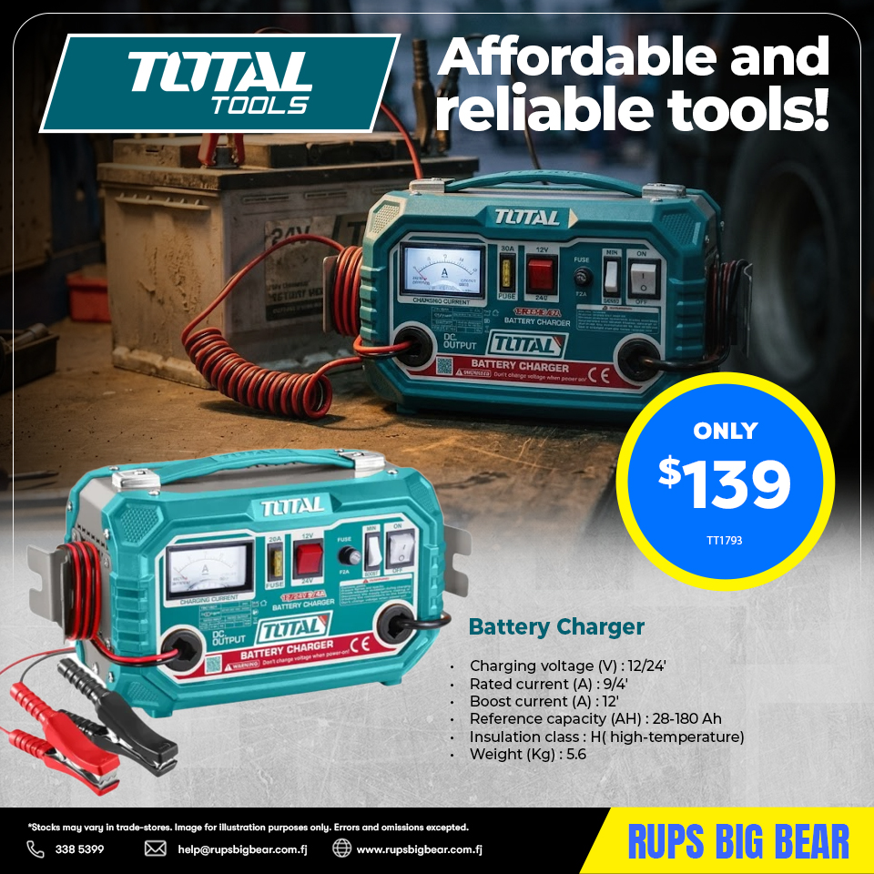 Total Tools Battery Charger