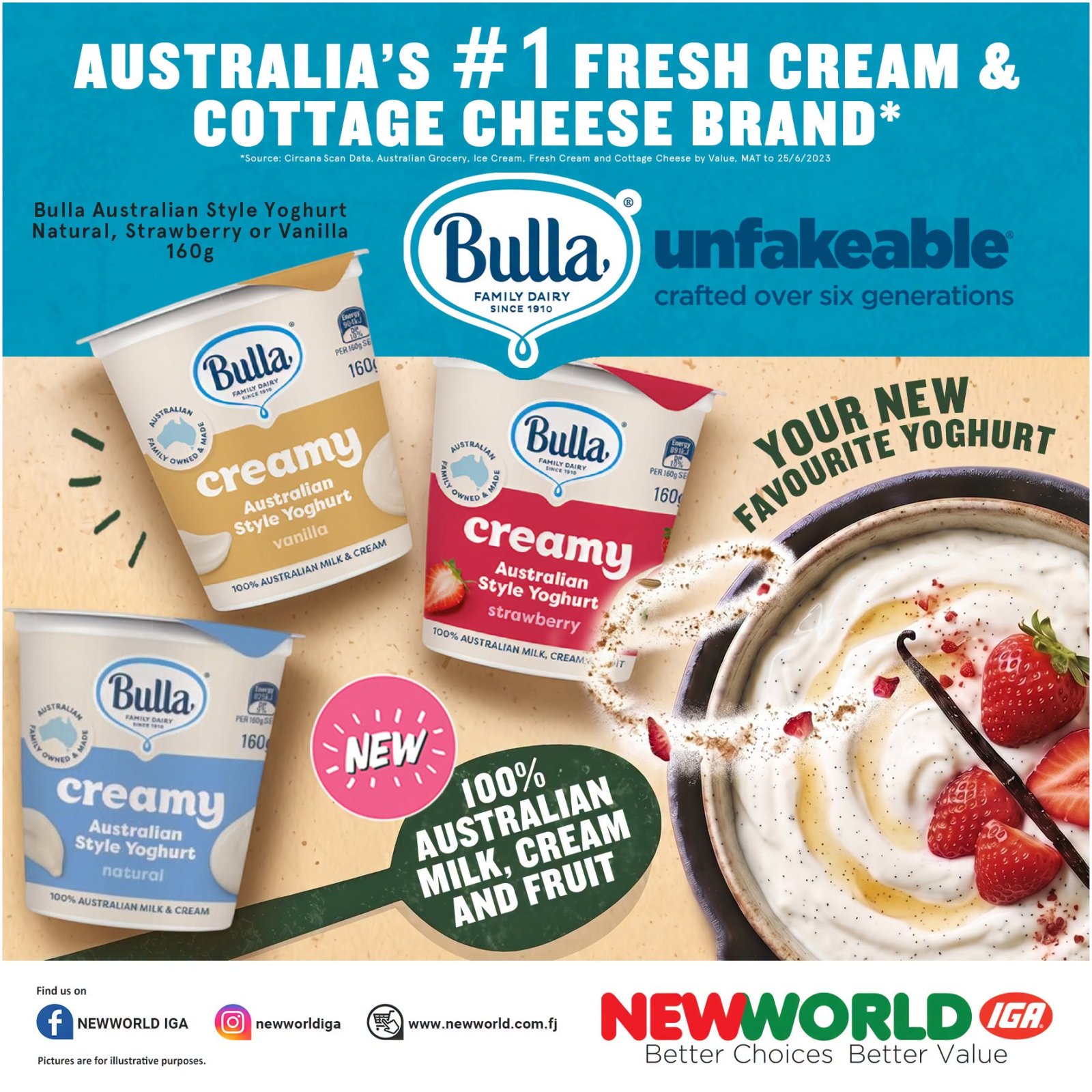 Bulla Australian Style Yoghurt