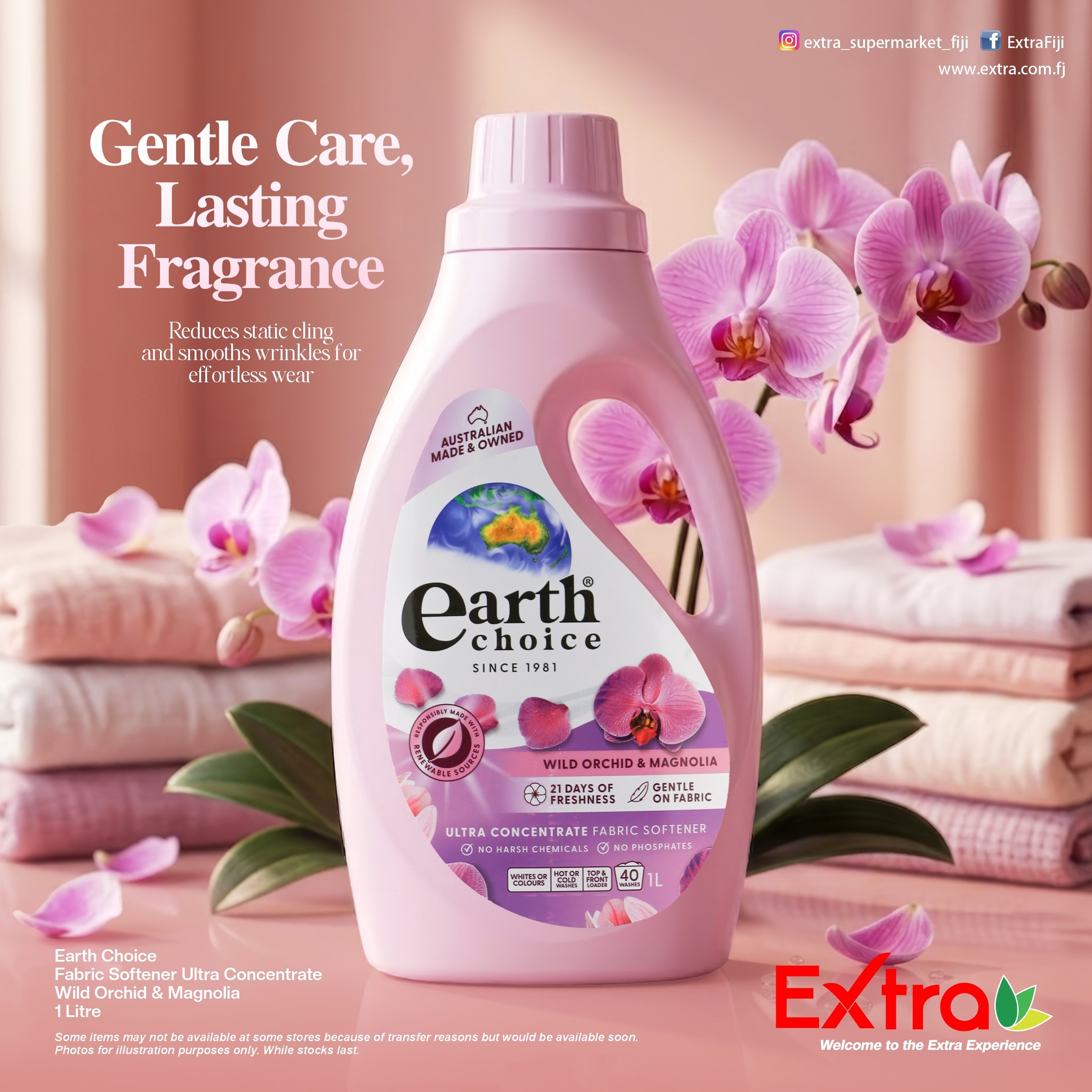 Earth Choice Wild Orchid & Magnolia Fabric Softener