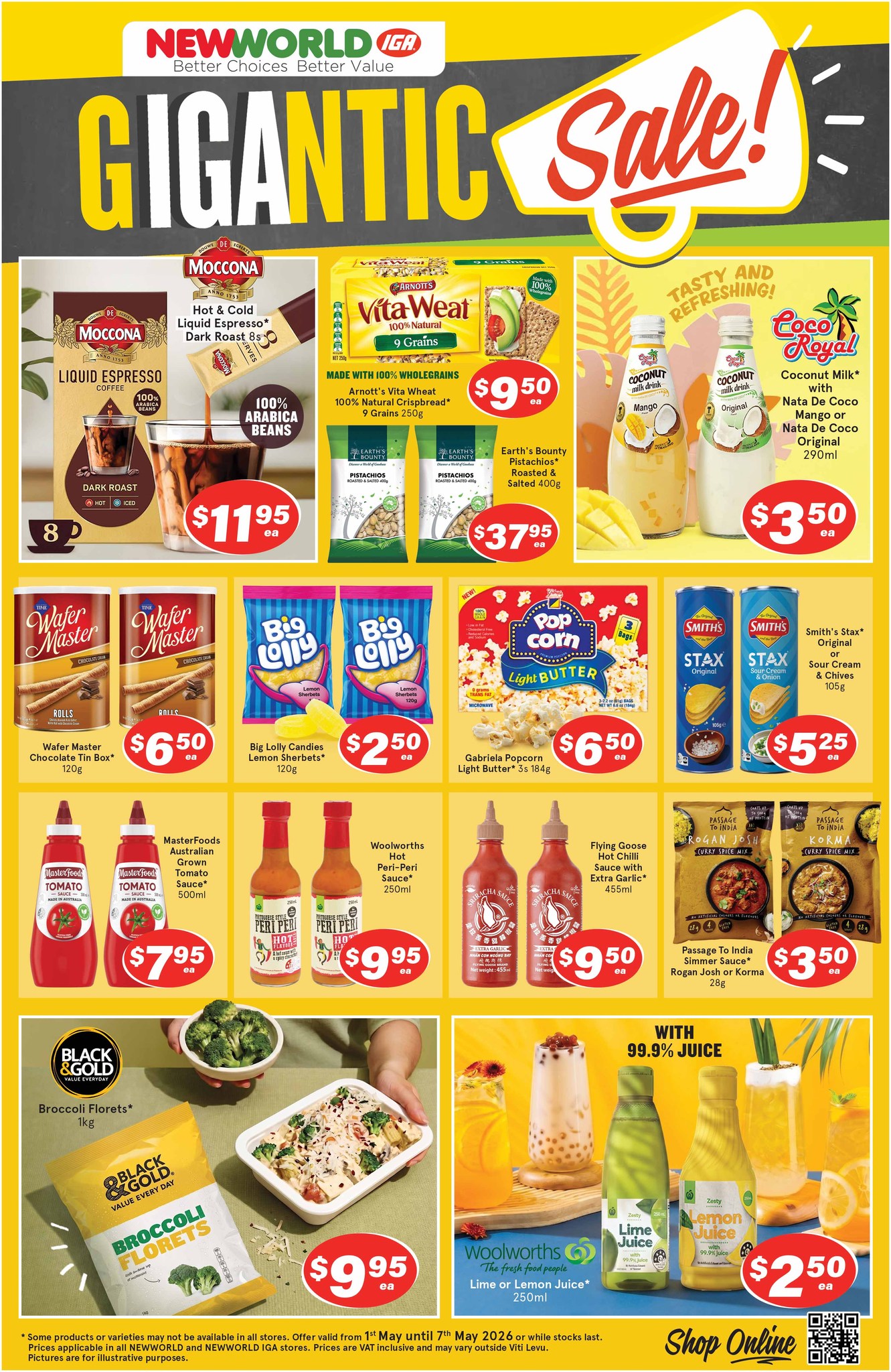 Gigantic Sale - Multi-Product Weekly Specials - Page 1