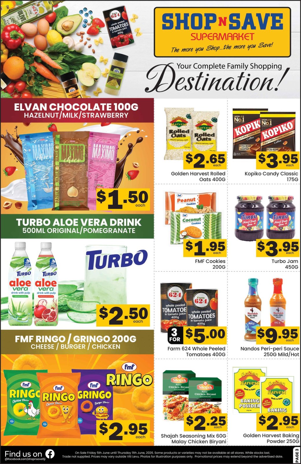 Shop N Save Weekly Supermarket Specials