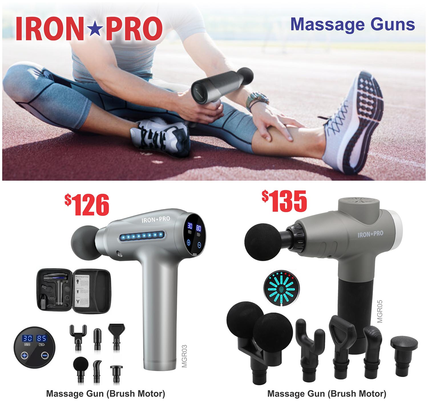 Iron Pro Massage Guns - Page 1