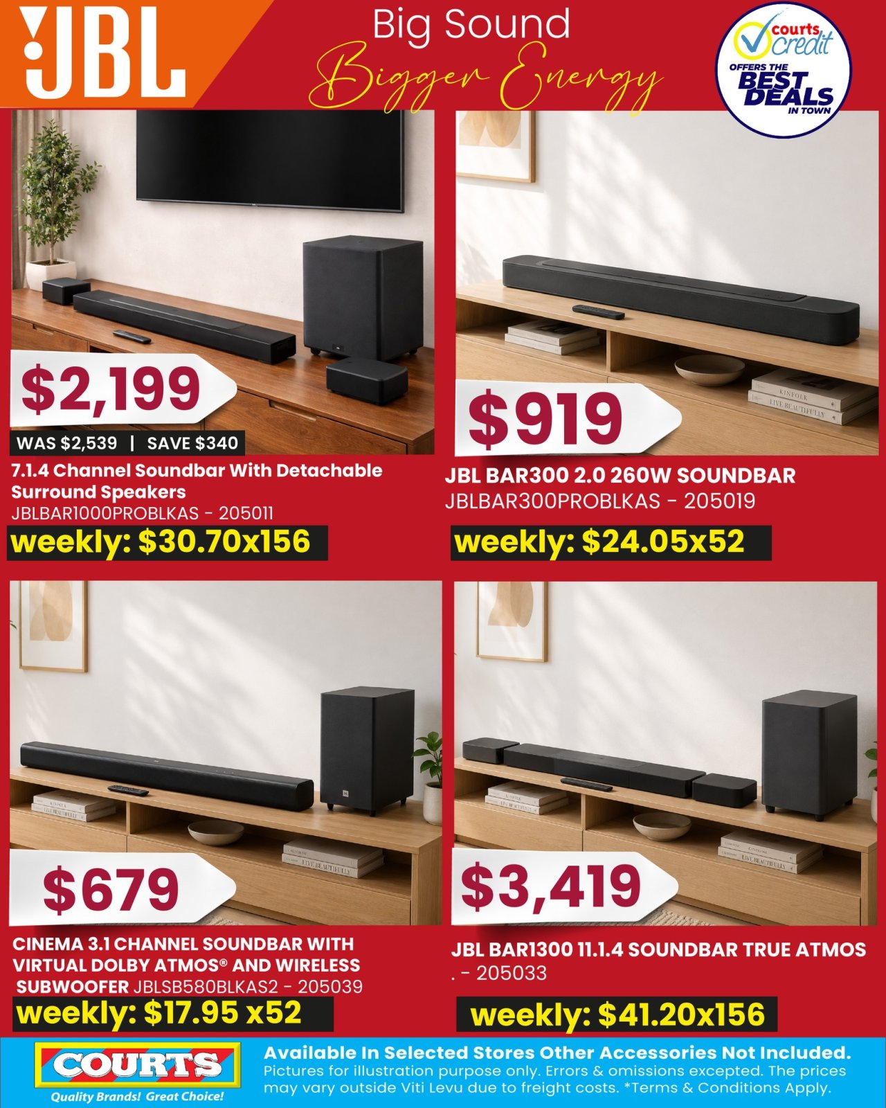 JBL Soundbars - Big Sound, Bigger Energy
