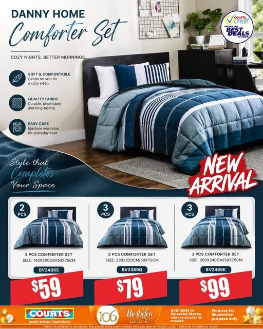 Danny Home Comforter Set - Page 1