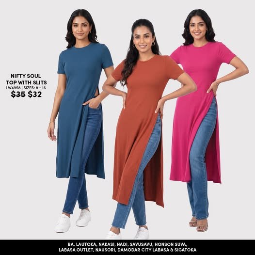 Nifty Soul Top with Slits