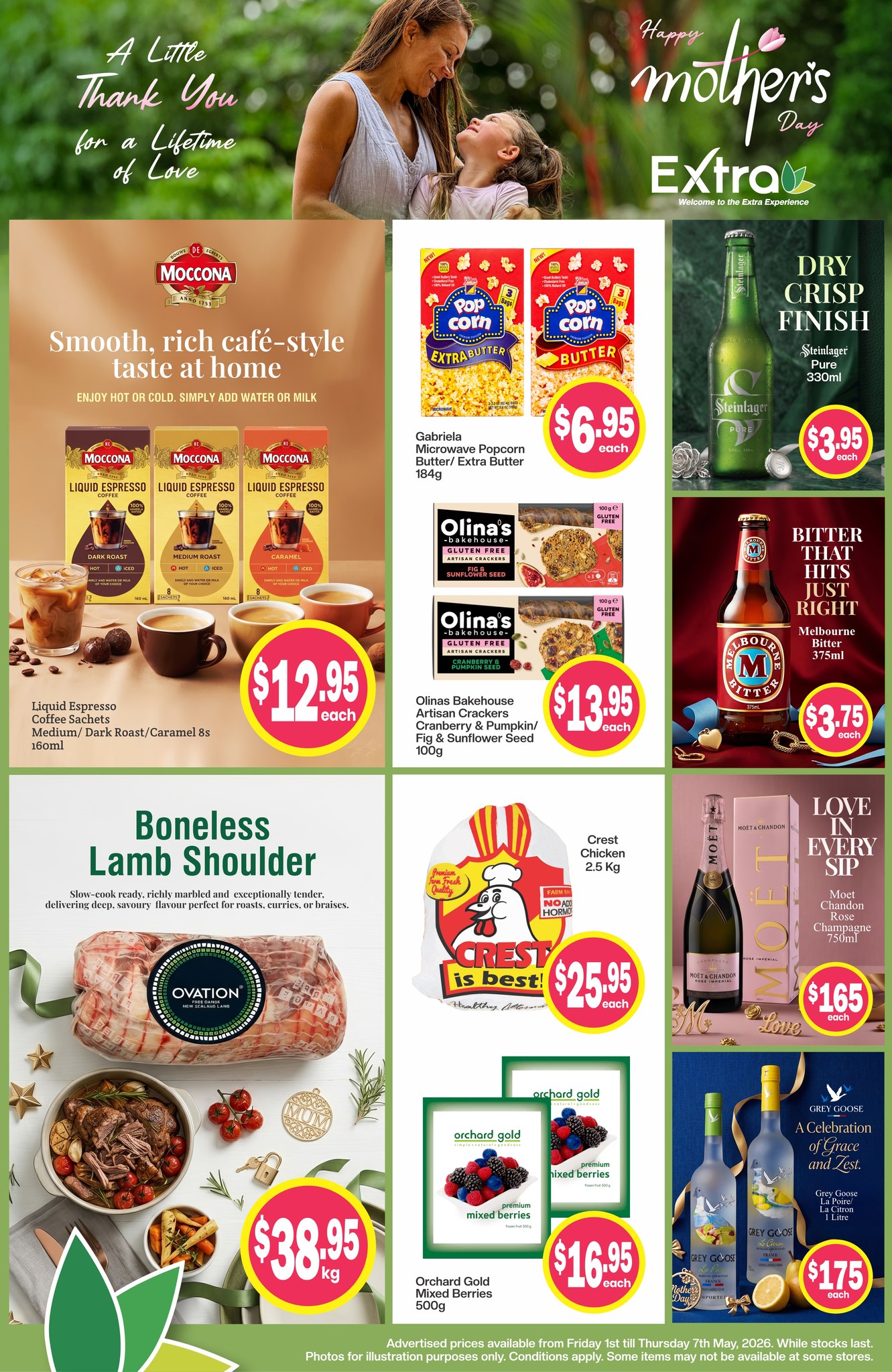 Extra Supermarket Mother's Day Specials - Page 1