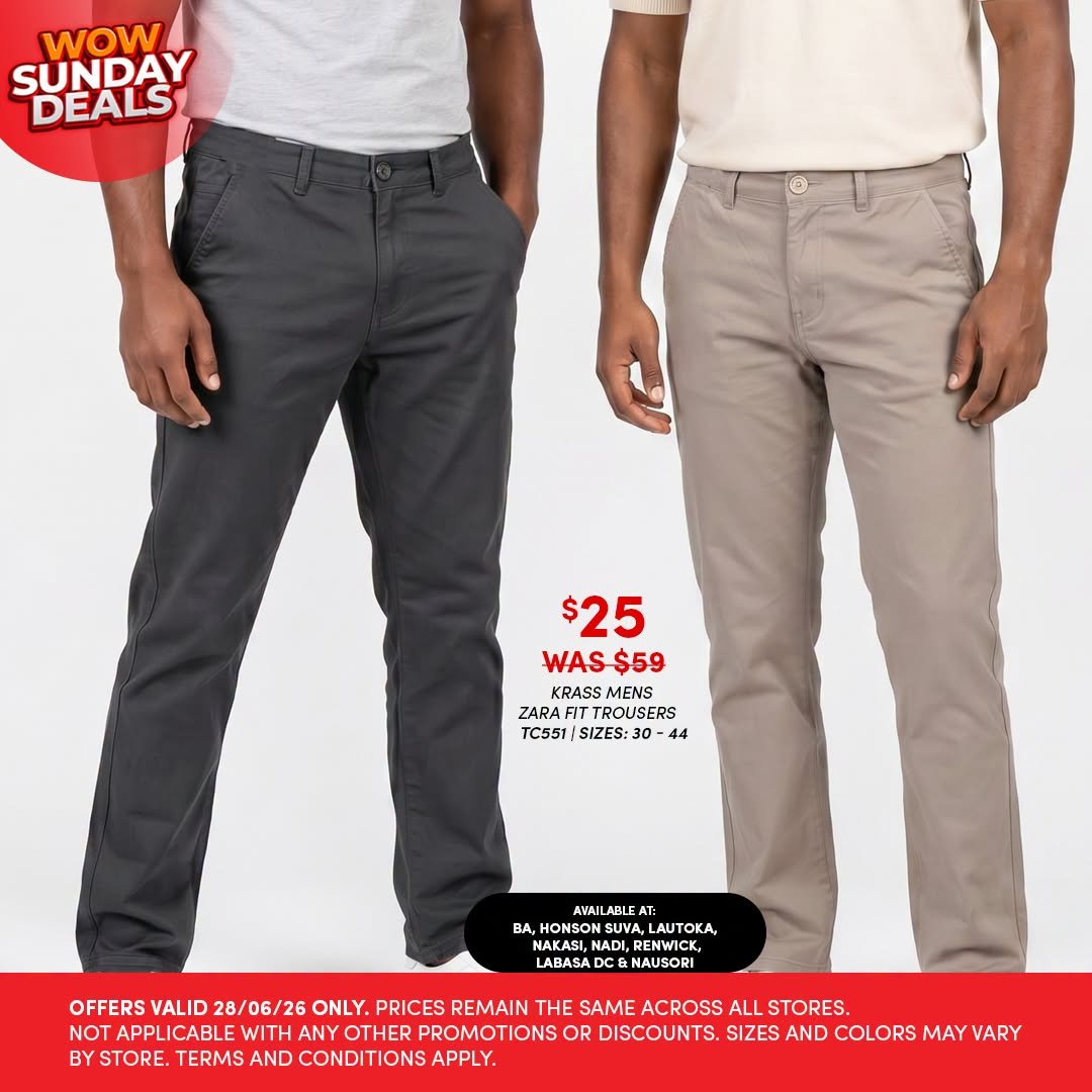 Krass Mens Zara Fit Trousers