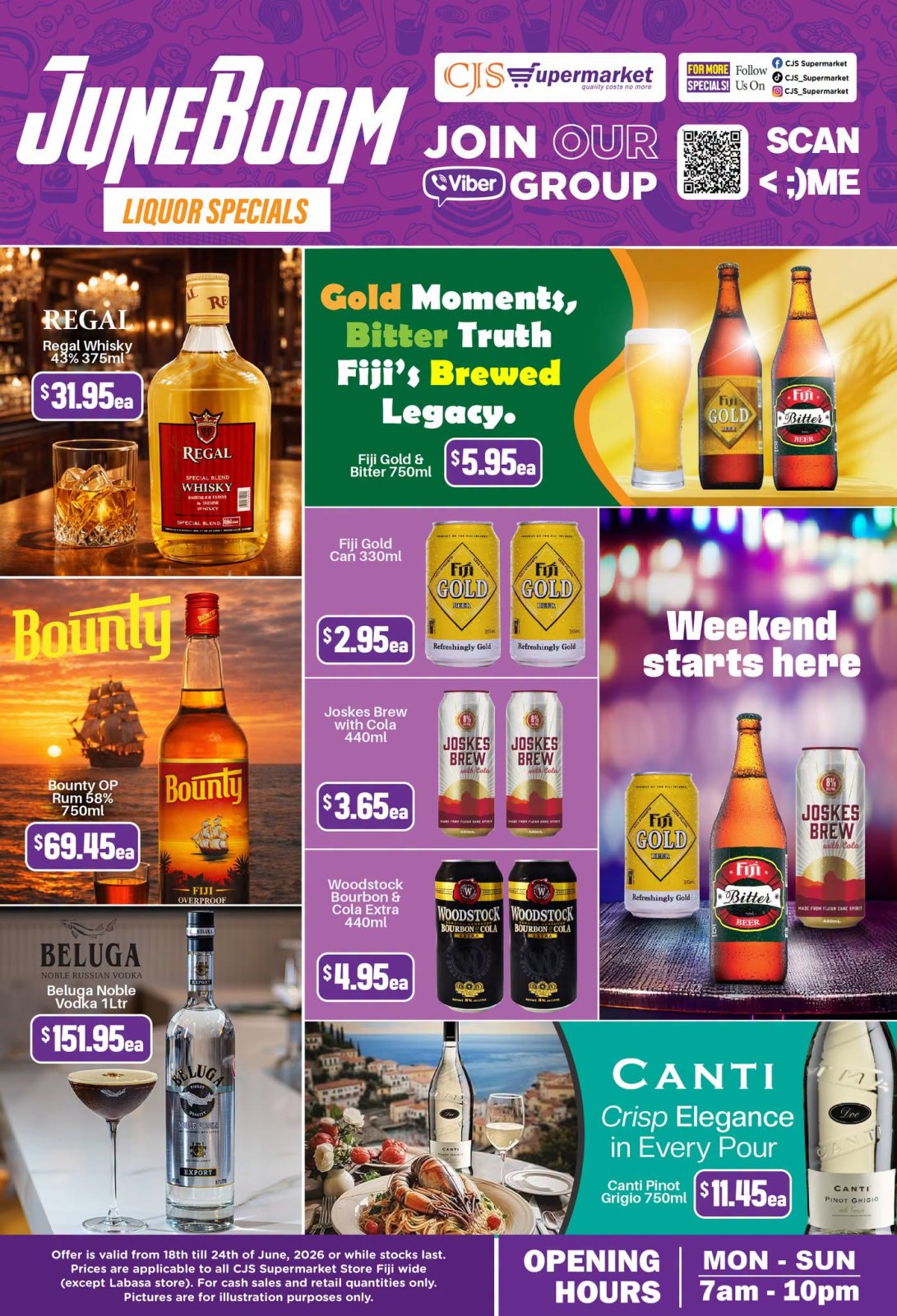 JuneBoom Liquor Specials - Page 1