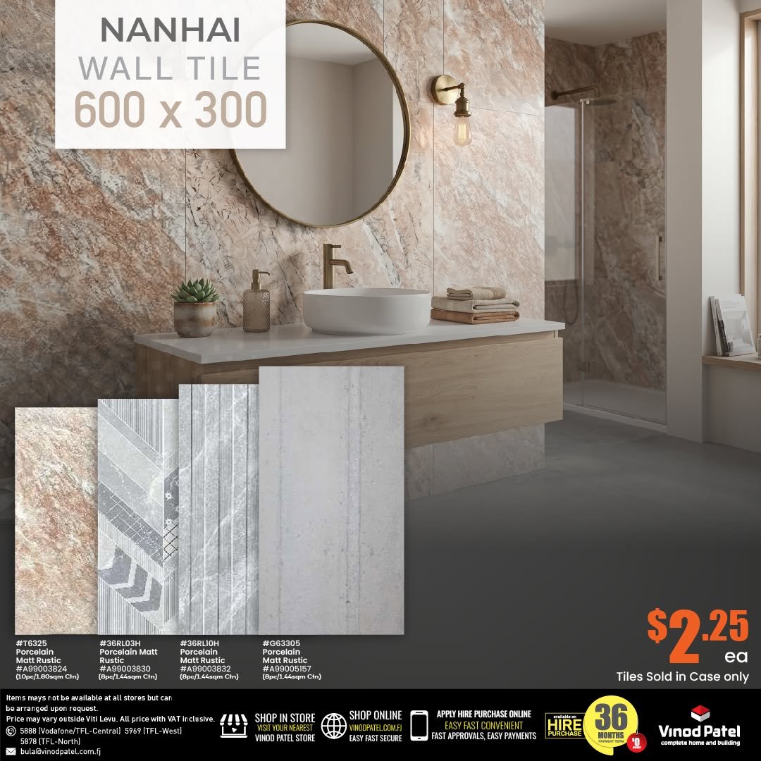 Nanhai Wall Tile 600 x 300