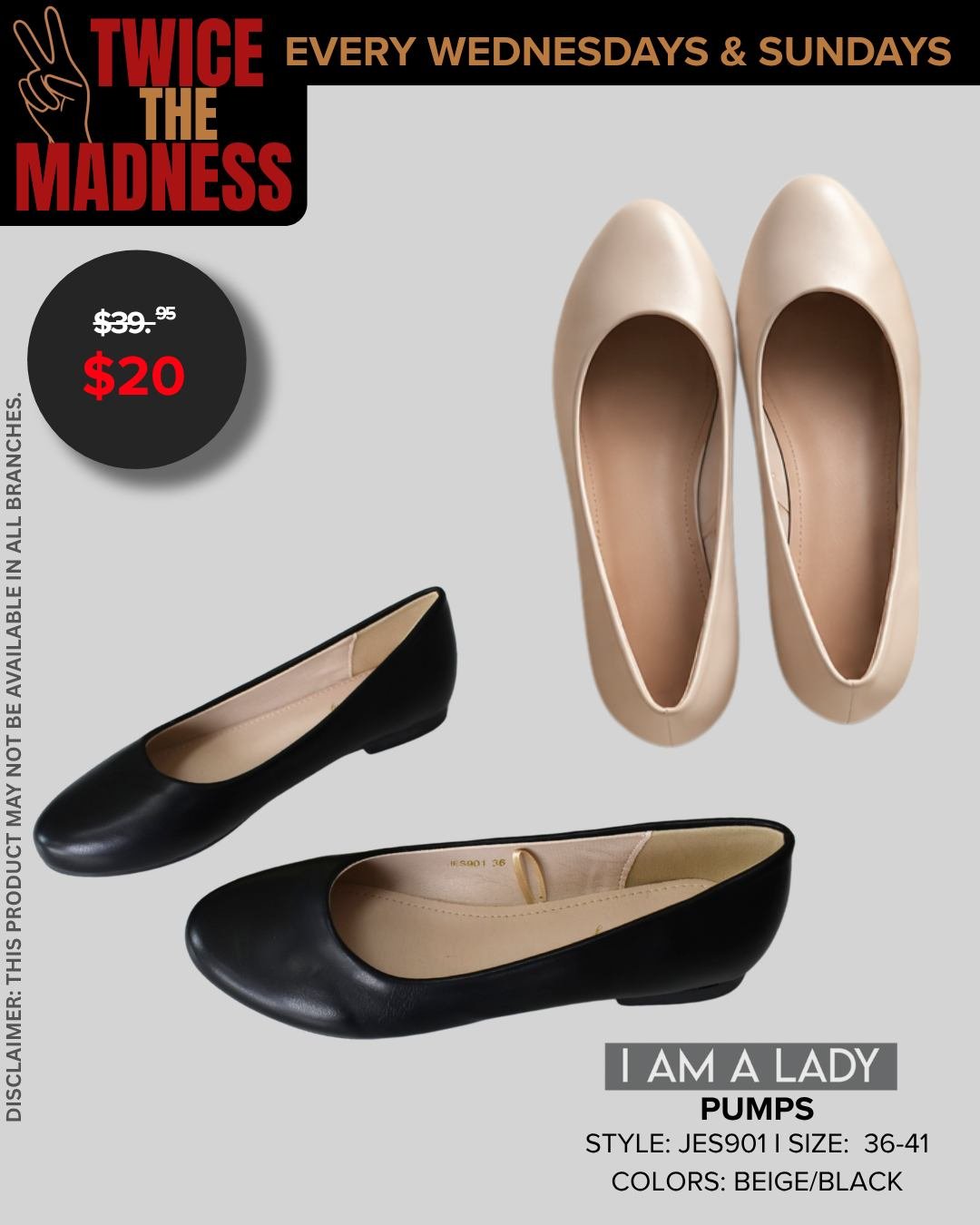I Am A Lady Pumps