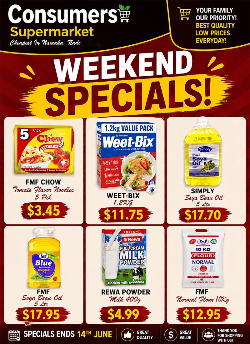 Weekend Specials - Page 1