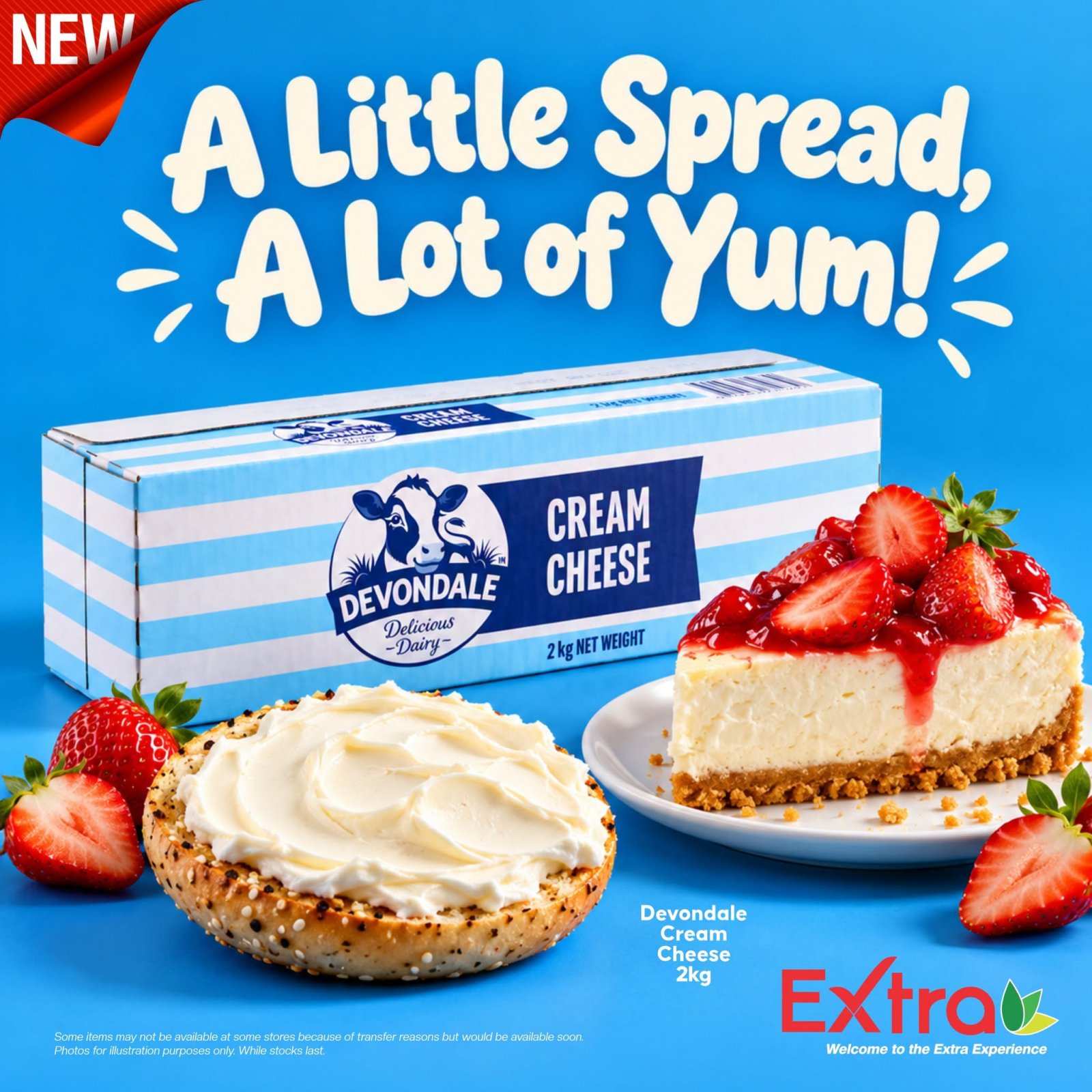 Devondale Cream Cheese 2kg