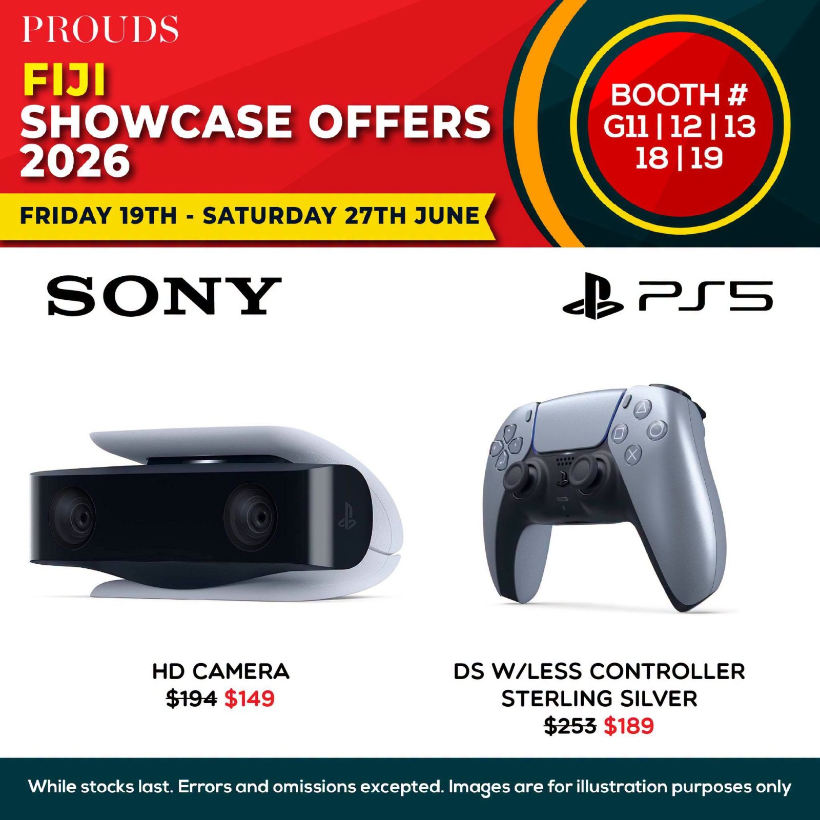 Fiji Showcase Offers 2026 – Sony PS5 Accessories - Page 1