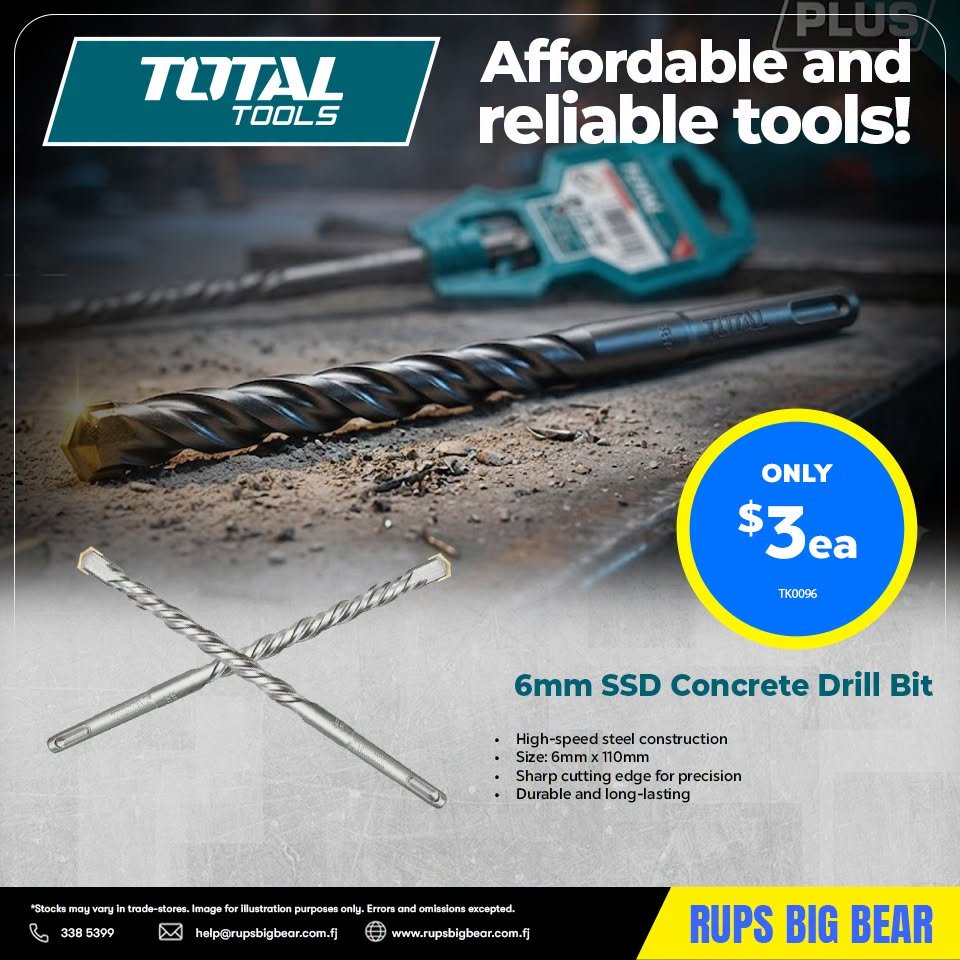 6mm SSD Concrete Drill Bit
