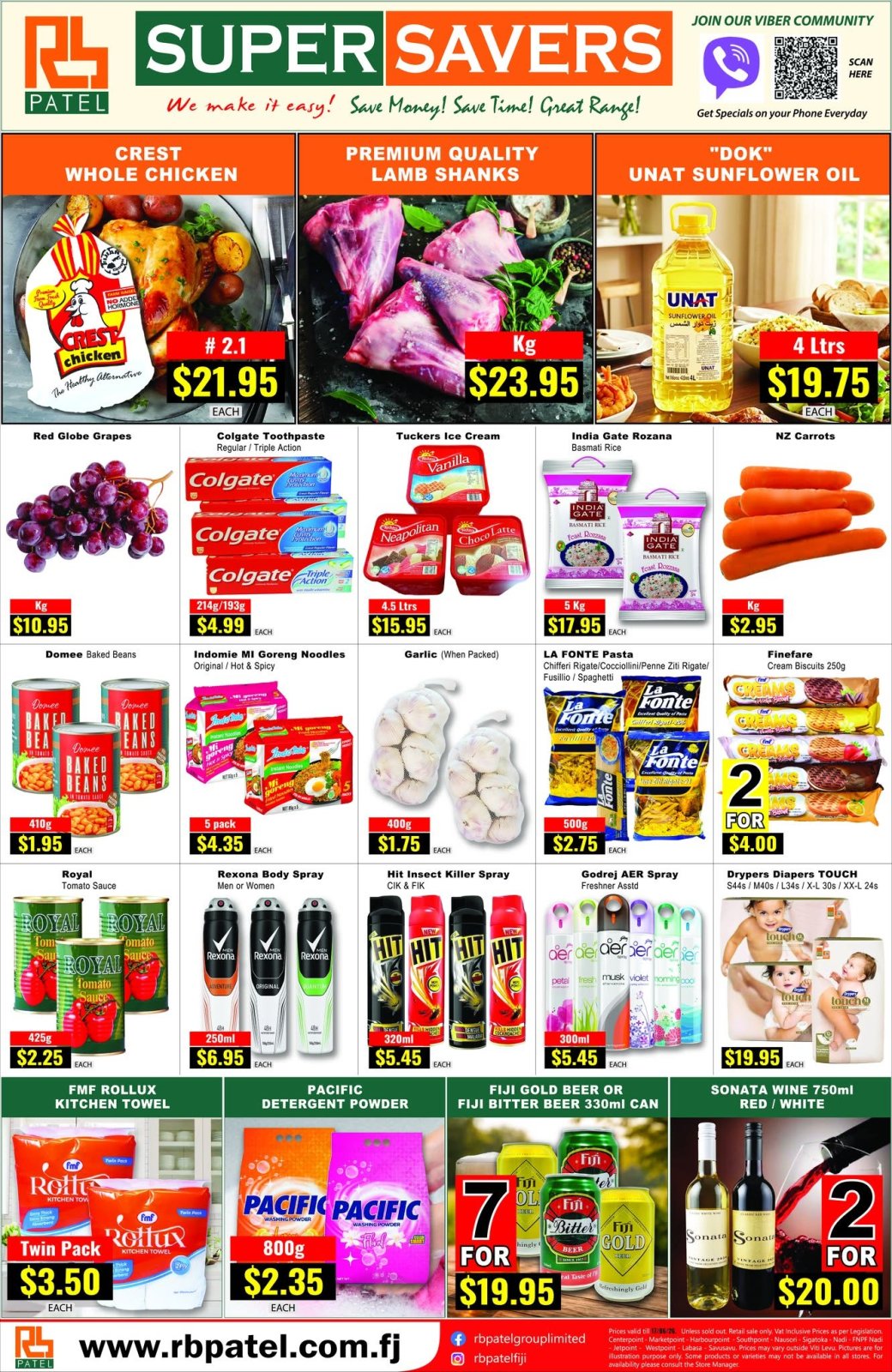 Super Savers Weekly Specials - Page 1