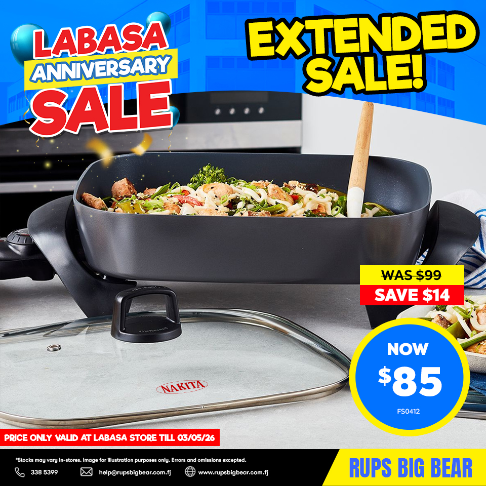Nakita Electric Wok with Glass Lid