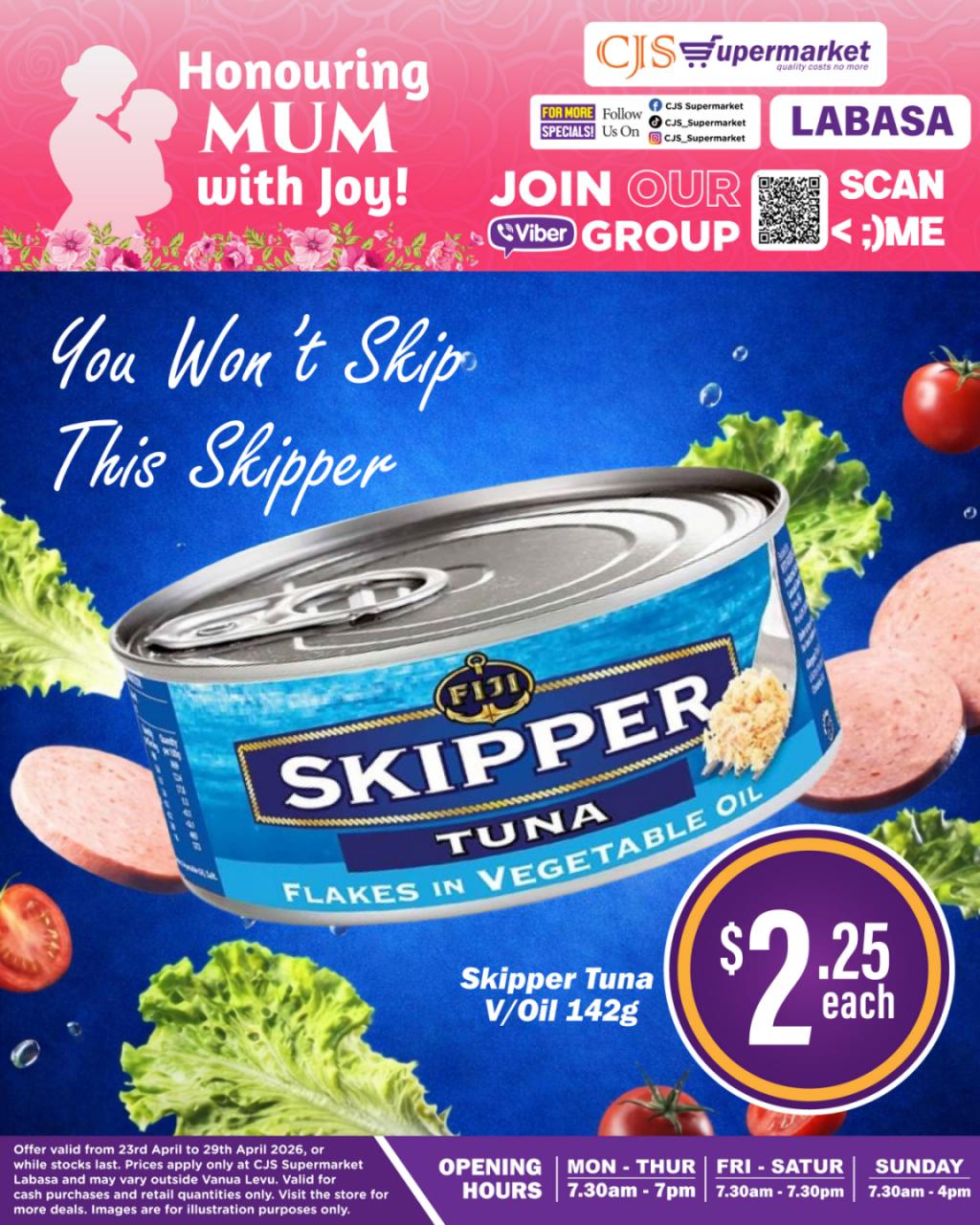 Skipper Tuna Flakes in Vegetable Oil