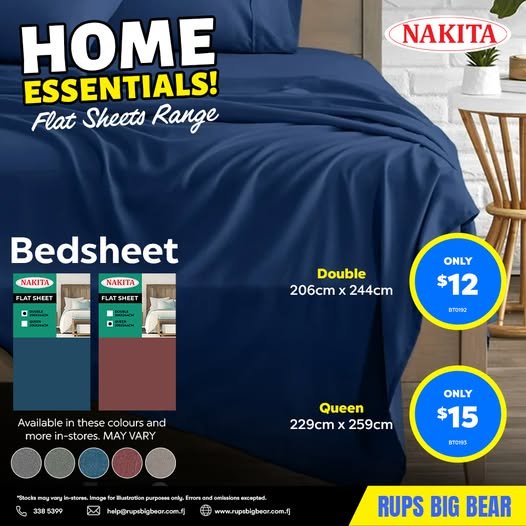 Flat Sheets Range – Home Essentials