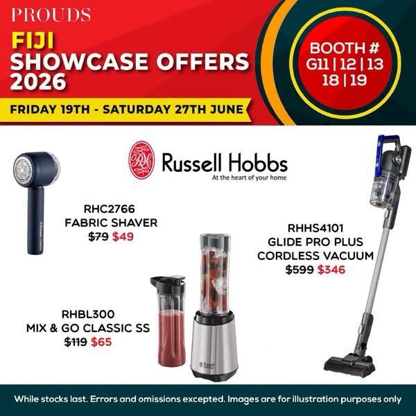 Prouds Fiji Showcase Offers 2026 - Page 1