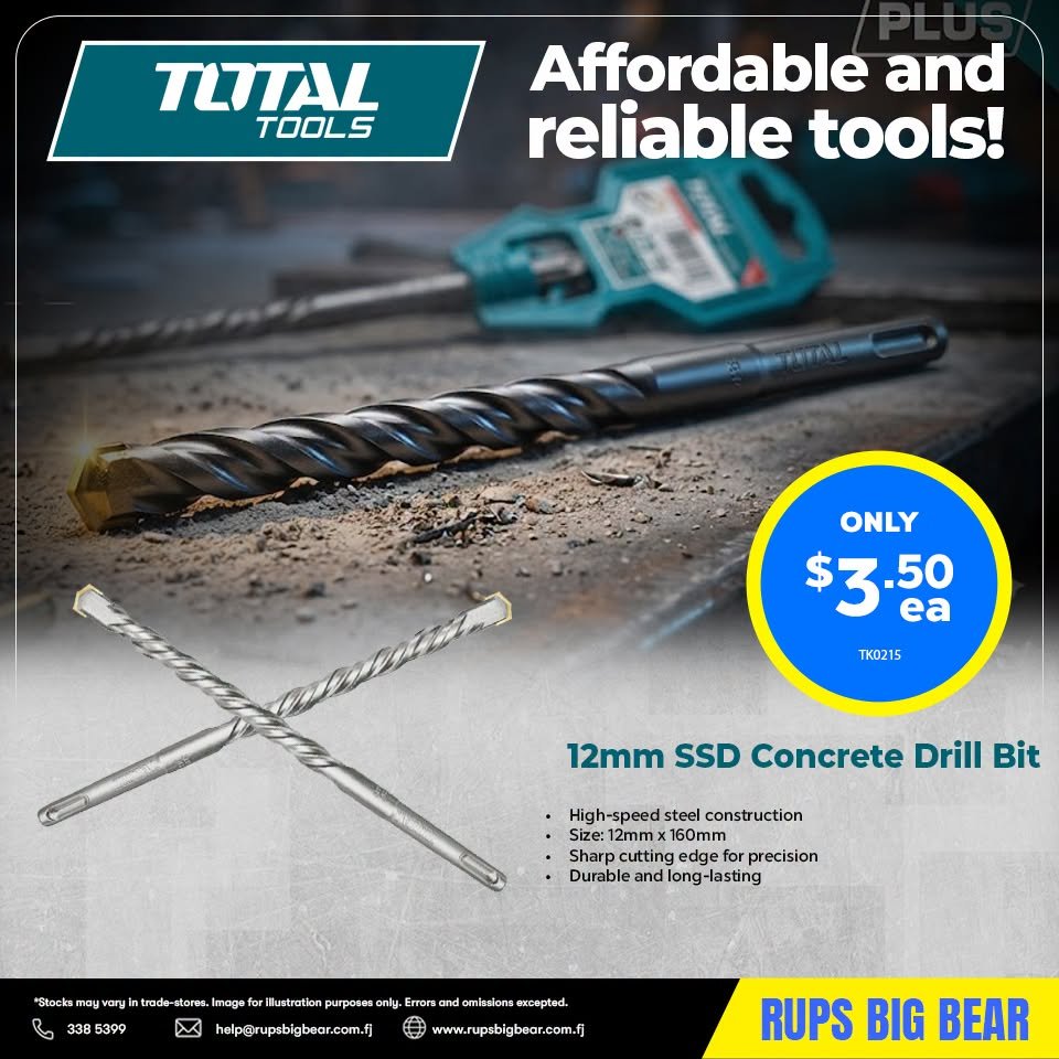 12mm SSD Concrete Drill Bit