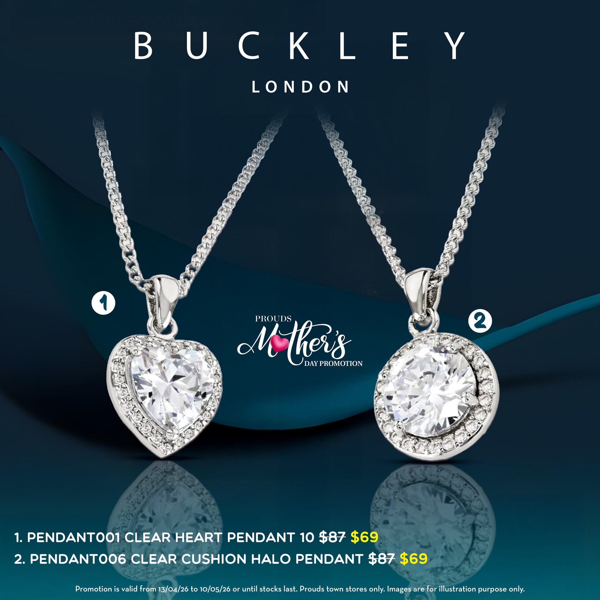 Buckley London Pendants – Mother's Day Promotion - Page 1