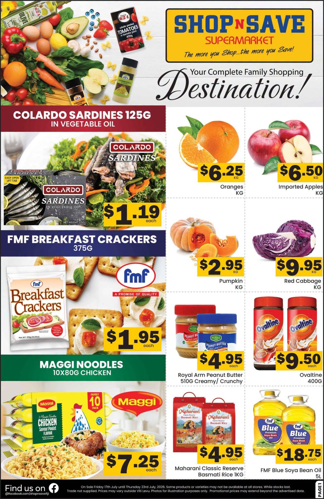 Shop N Save Supermarket Weekly Specials - Page 1