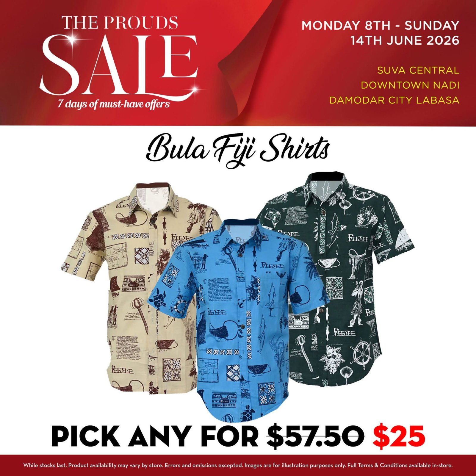 Bula Fiji Shirts