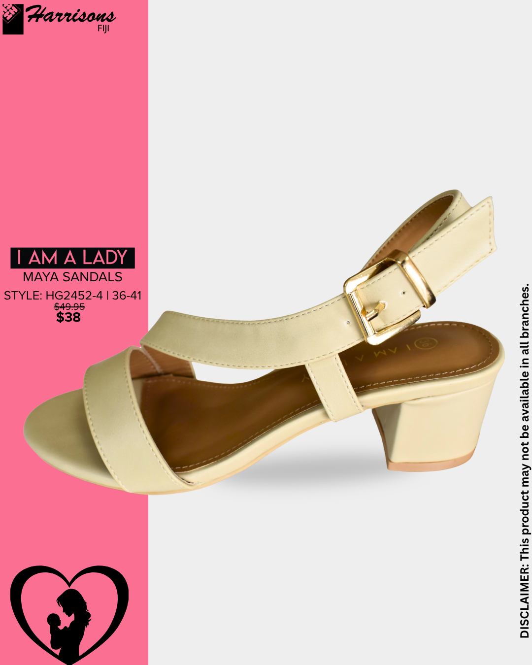 I Am A Lady Maya Sandals